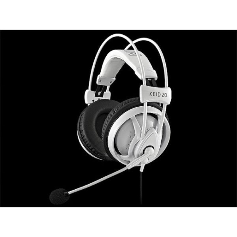 MIONIX Keid 20 W Full-Size Stereo Gaming Headset – White