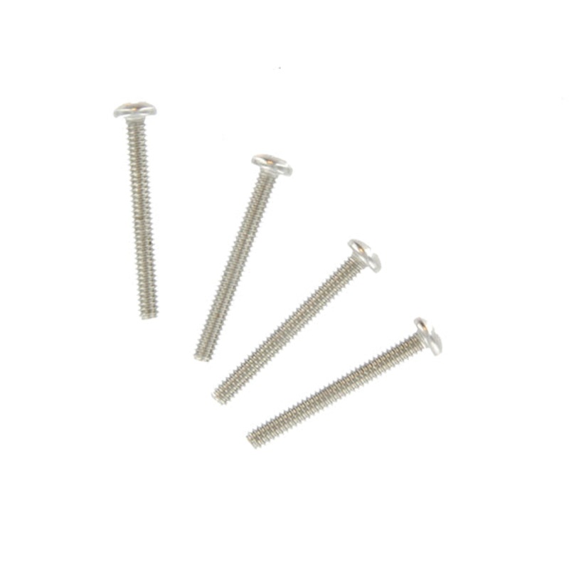 6-32 x 1.25 Phillips Pan Head Fan Screws – Stainless Steel – Set of 4