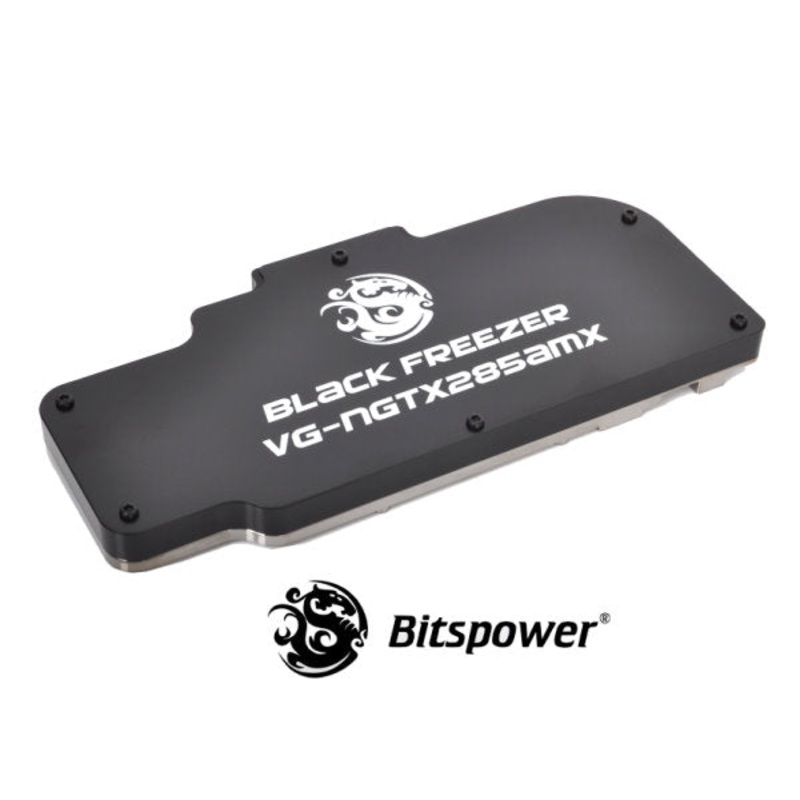 Bitspower Black Freezer VG-NGTX285AM for Asus Matrix – POM/Matte Black