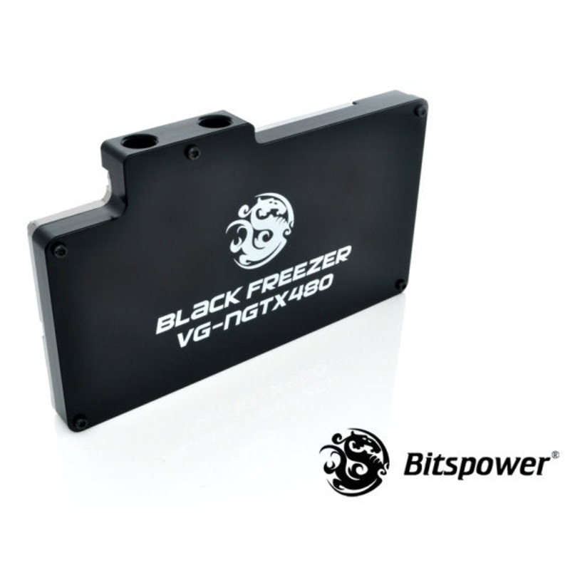 Bitspower BP-VGNGTX480-MBKBlack Freezer POM-Matte Black Panel – Nvidia GTX480 Reference