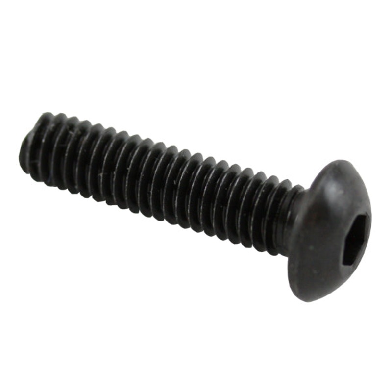 M4 X .7mm x 16mm – Button Black  4 pk