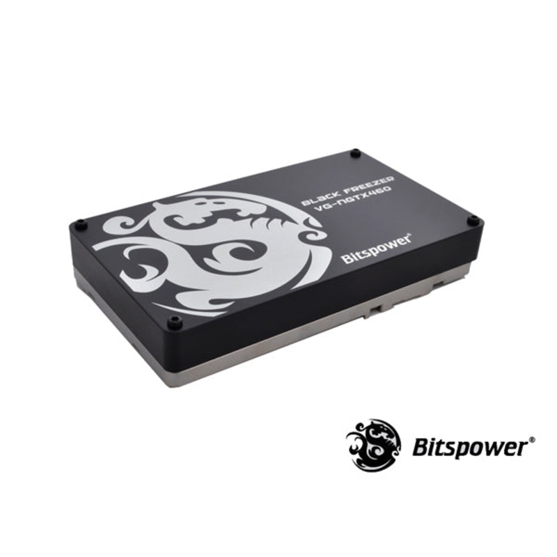 Bitspower Black Freezer POM-Matte Black Panel – Nvidia GTX460 Reference