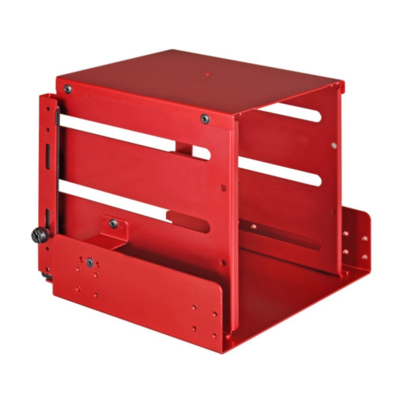 Lian Li (EX-33R3) 3 x 3.5 HDD Extension Cage – Red