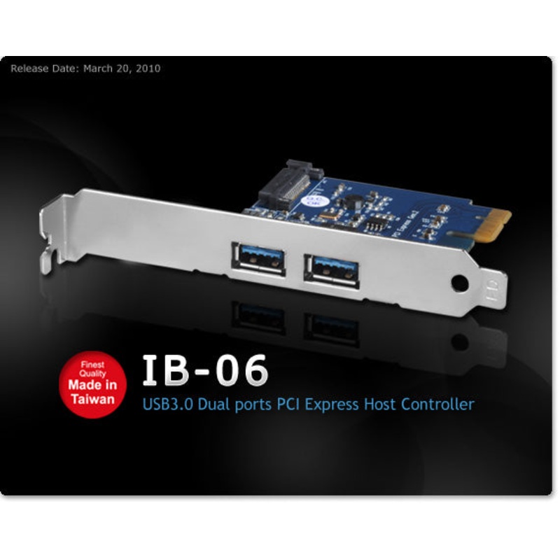 Lian Li IB-06B USB 3.0 Dual Ports PCI Express Host Controller