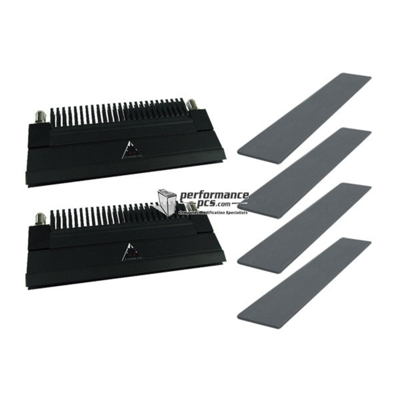 Phobya RAM Cooler High Performance Set (2x Cooler & 4x Pad)