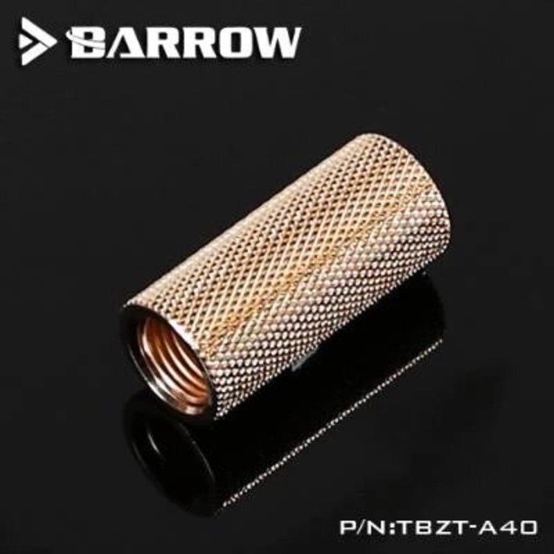 Barrow G1/4 40mm Female to Female Extension Fitting – Gold