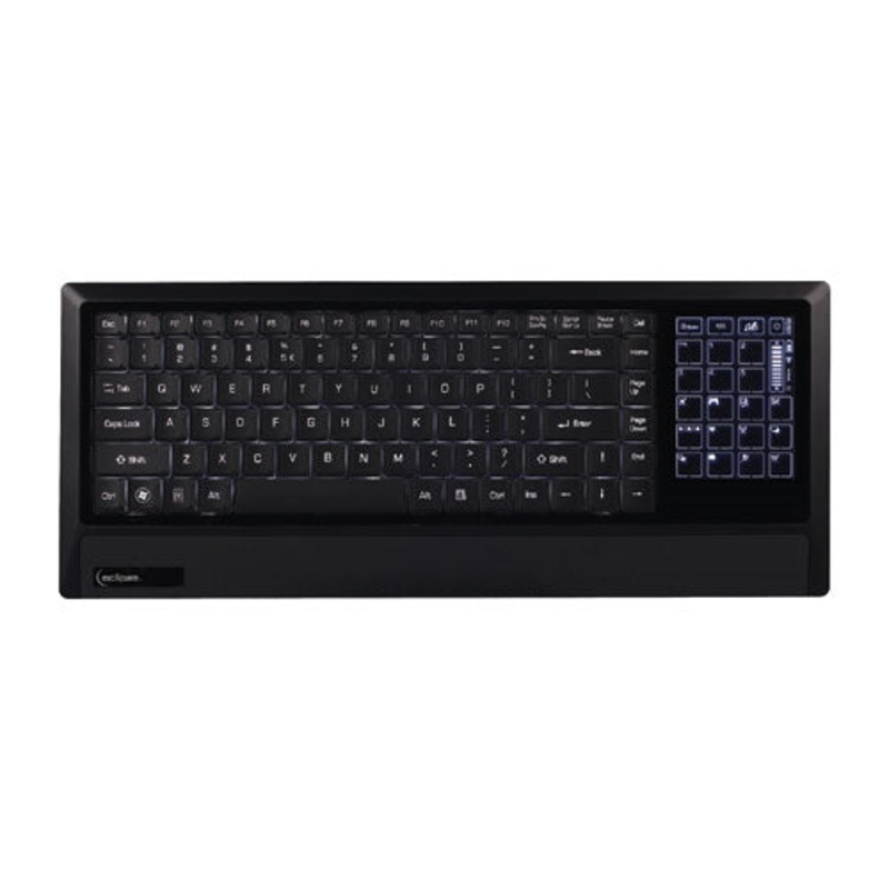 Eclipse litetouch Wired Keyboard w/ Touch Sensitive LCD 3-in-1 Touch Panel