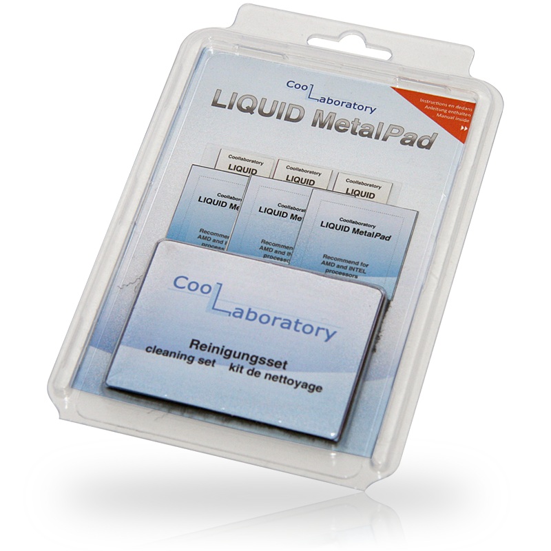 Coollaboratory Liquid MetalPad – 3x CPU & 2x GPU
