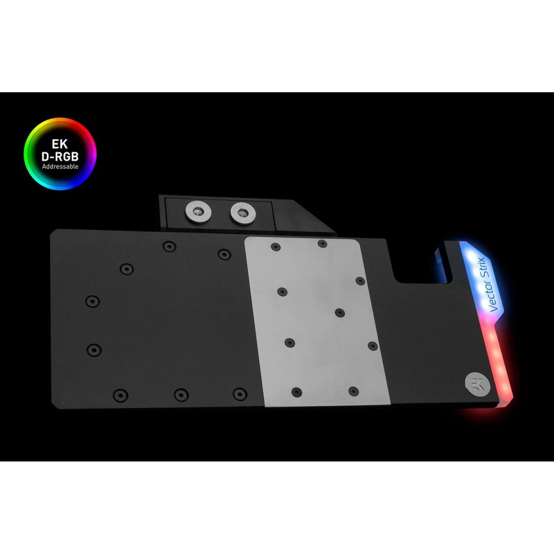 EK-Quantum Vector Strix RTX 2080 D-RGB – Nickel  Acetal