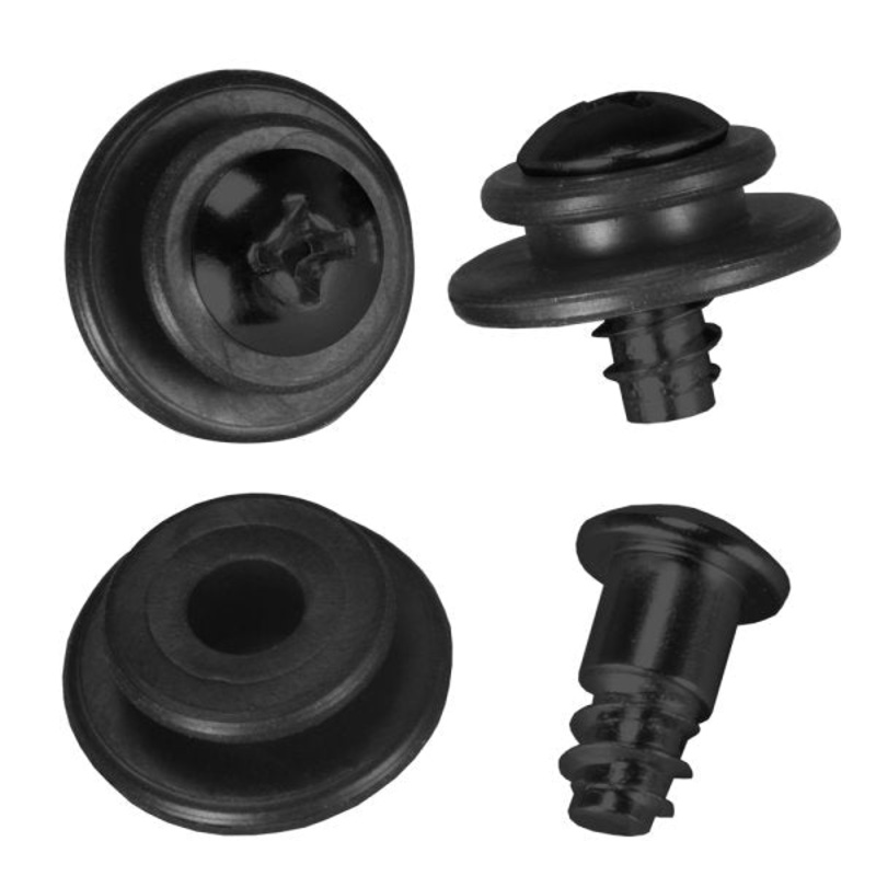 Lian Li Anti-Vibration Fan Screws – Black ( 8 pcs Bag )