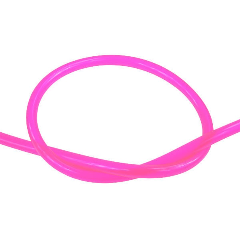 Masterkleer Tubing PVC 13/10mm (3/8ID) UV-reactive Pink 3,3m (10ft) – Retail Package