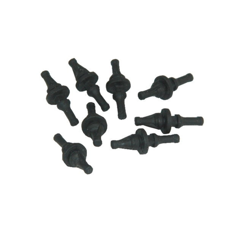 Gelid Solutions Anti-Vibration Fan Mounts – Black (Bag of 8)