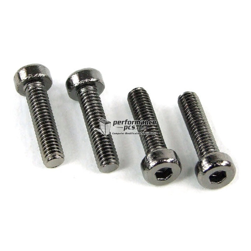 Phobya Screw DIN 7984 M3 x 12 Hexagon Socket Flat Black Nickel (4pcs)