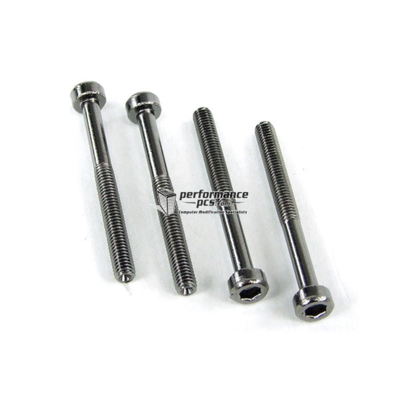 Phobya Screw DIN 912 M3 x 30 Hexagon Socket Flat Black Nickel (4pcs)