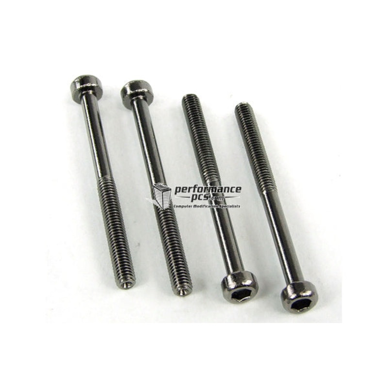 Phobya Screw DIN 912 M3 x 35 Hexagon Socket Flat Black Nickel (4pcs)