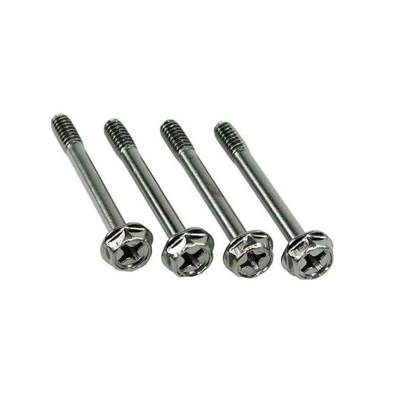 Phobya Screw UNC 6-32 x 30 Cross-Slotted Black Nickel (4pcs)