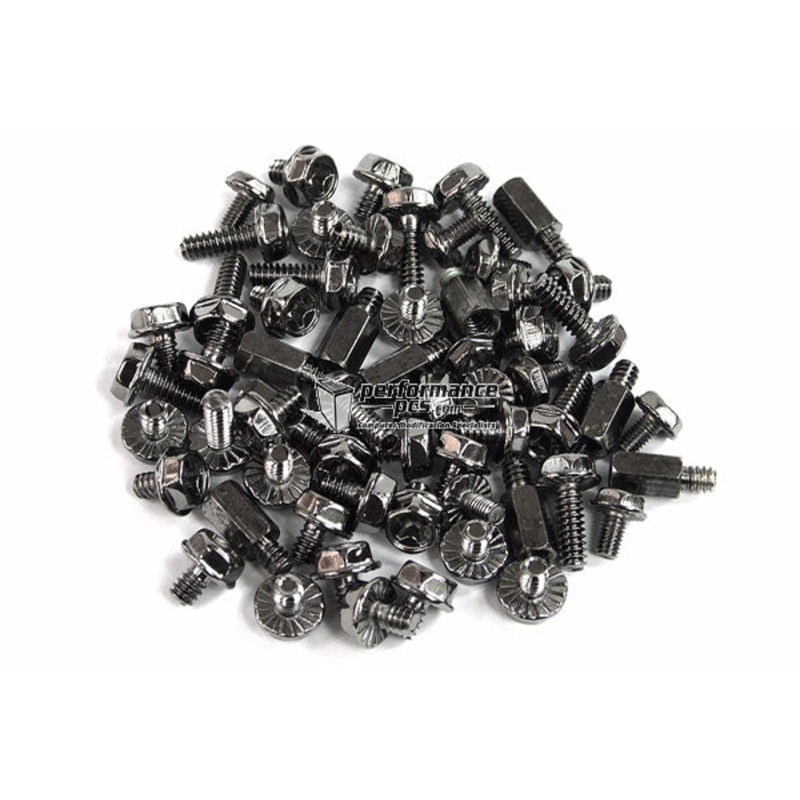 Phobya Mainboard Screw Kit – Black Edition