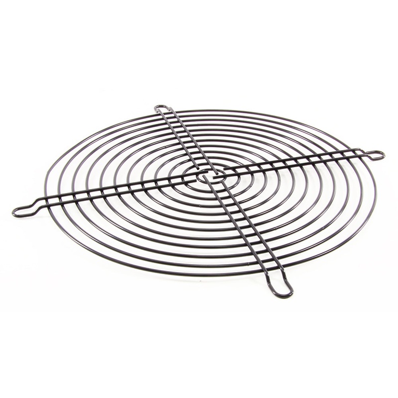 Fan Grill for Axial Fans – 200mm Black