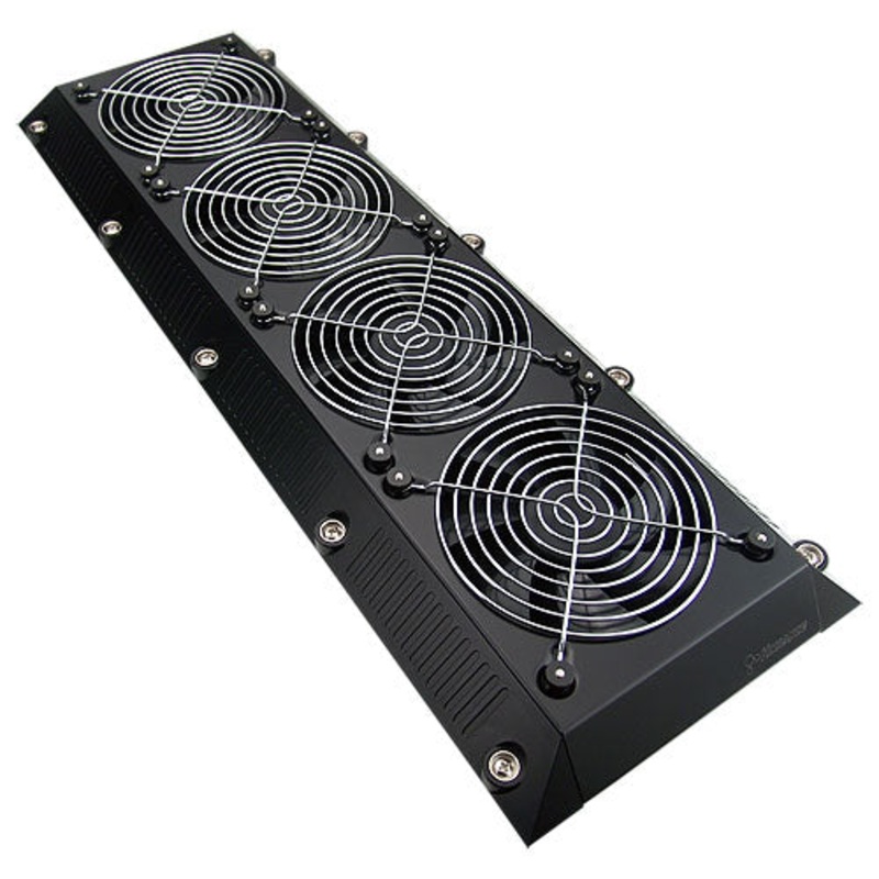 Radiator/Fans/Shroud Assembly Kit, 4x120mm, Copper [no nozzles]