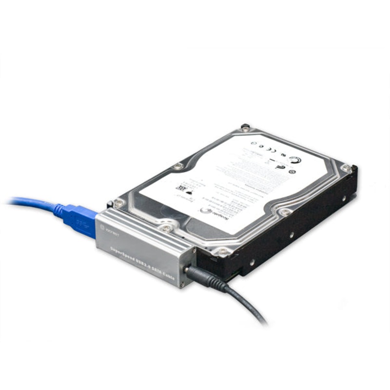 SYBA USB 3.0 to SATA Device Cable Adapter – Quickly Connects PC to Bare SATA HDD or CD/DVD-ROM
