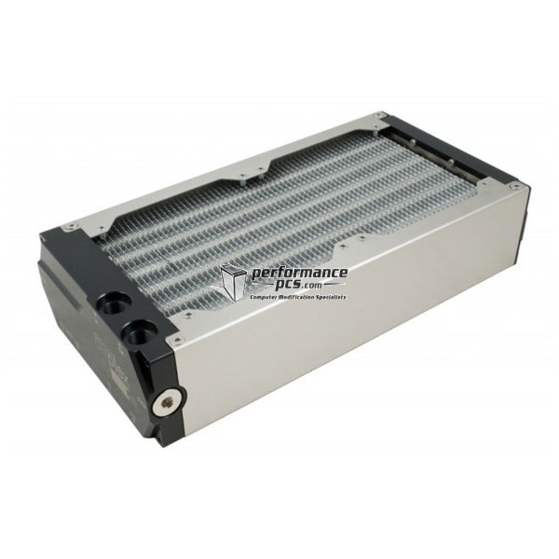 Aquacomputer Airplex Modularity Rad System 240mm – Alum Fins, One Circuit, Stainless Side Panels
