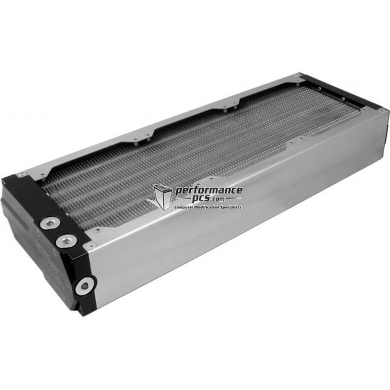Aquacomputer Airplex Modularity Rad System 360mm – Alum Fins, One Circuit, Stainless Side Panels