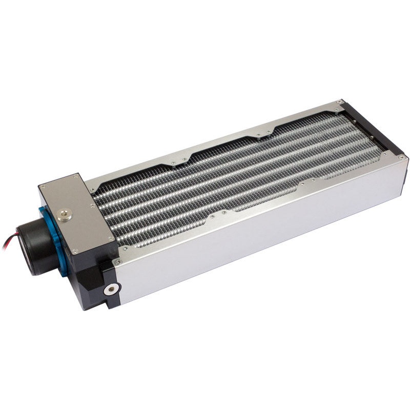 Aquacomputer Airplex Modularity System 360 mm, Aluminum Fins, D5 Pump, Stainless Steel Side Panels