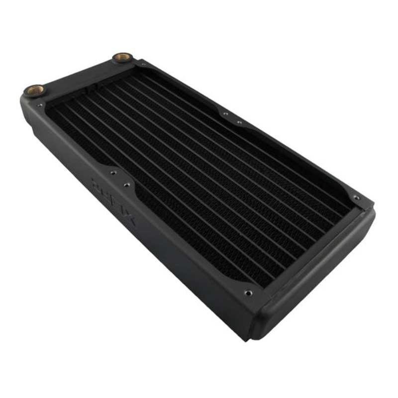 XSPC EX240 Copper Dual-Fan Radiator – Black