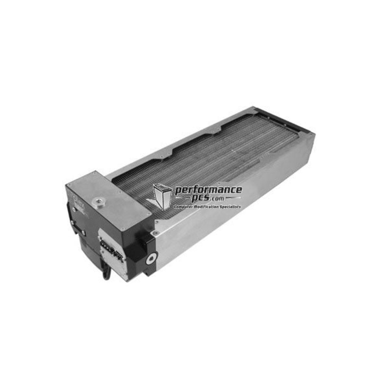 Aquacomputer Airplex Modularity System 360mm, Aluminum Fins, Compact 600/12V, Stainless Steel Panels