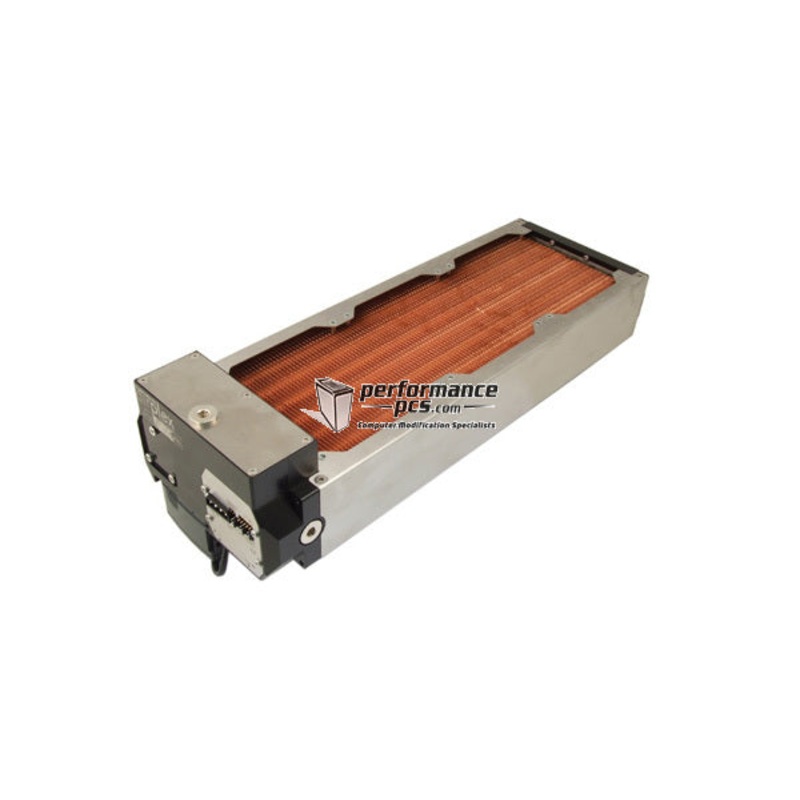 Aquacomputer Airplex Modularity System 360mm, Copper Fins, Compact 600/12V, Stainless Steel Panels
