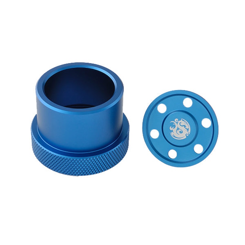 Bitspower D5 / MCP655 Mod Kit – Abrasive Blue Finish