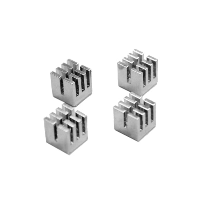 ModMyToys Solid Copper Passive Micro-Heatsink (Pack of 4) – Nickel Plated