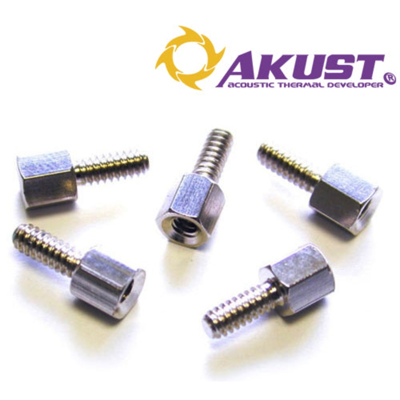 Akust Metal Jackscrew Standoffs #4-40