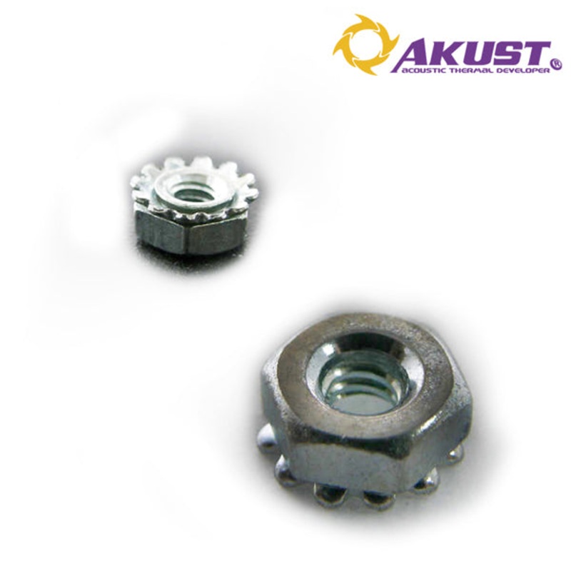 Akust Screw Nuts #4-40 x 1/4