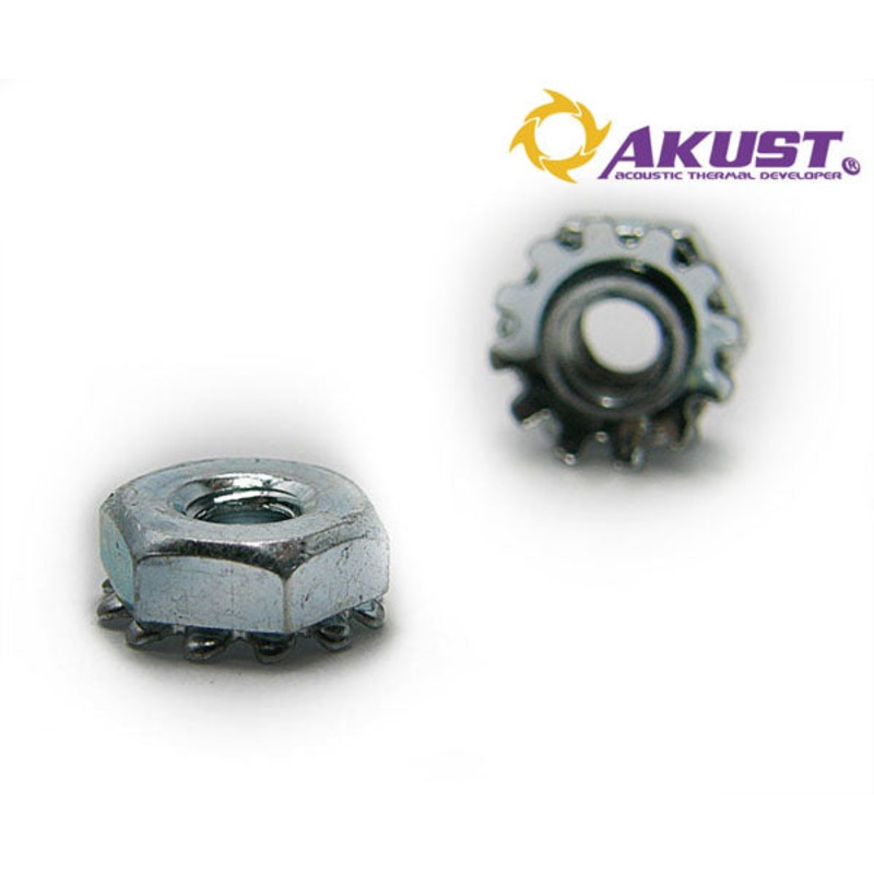 Akust Screw Nuts #6-32 x 1/4