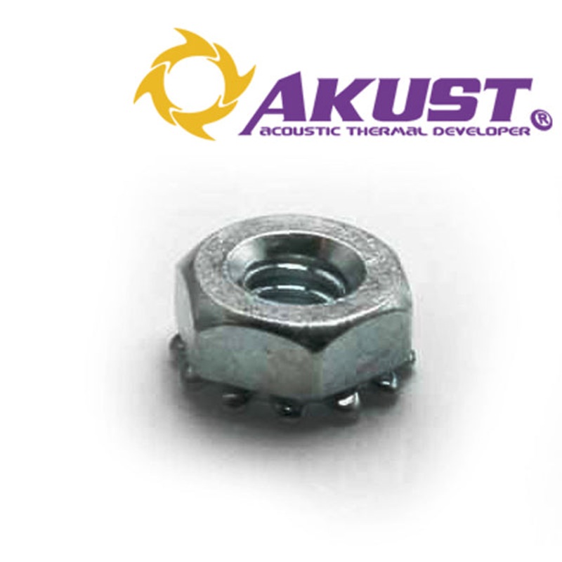 Akust Screw Nuts #8-32 x 1/4