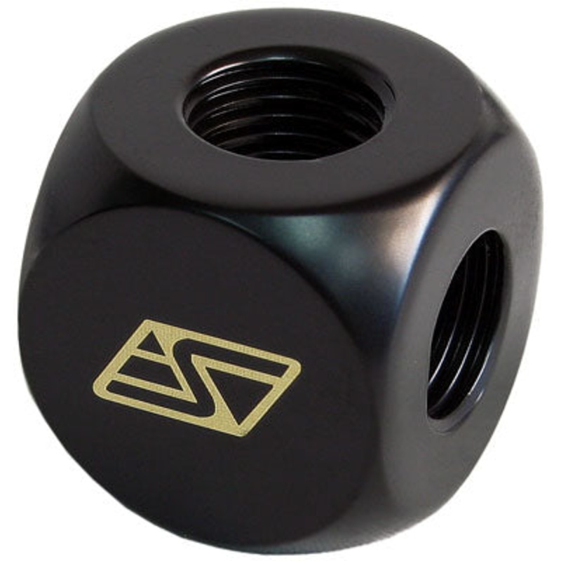 Swiftech 4-Way Lok-Seal Manifold – Black