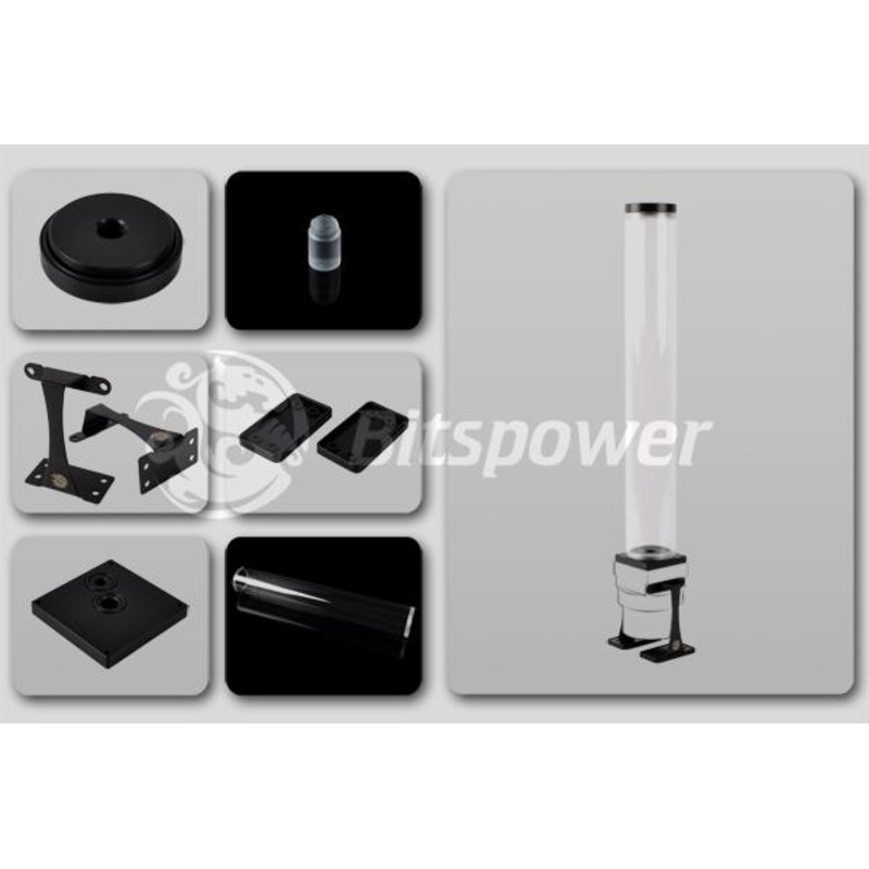 Bitspower Dual / Single D5 Top Upgrade Kit 400 (Clear Acrylic Cap)