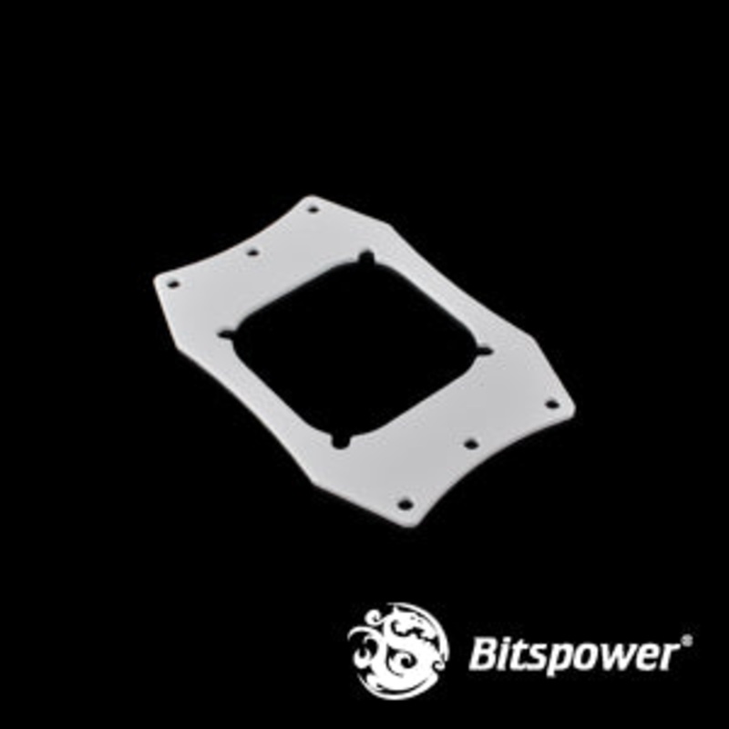 Bitspower CPU Block Plate for AMD CPU – White