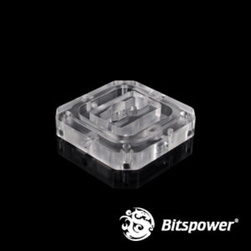 Bitspower CPU Block Summit EF Acrylic Top – Clear