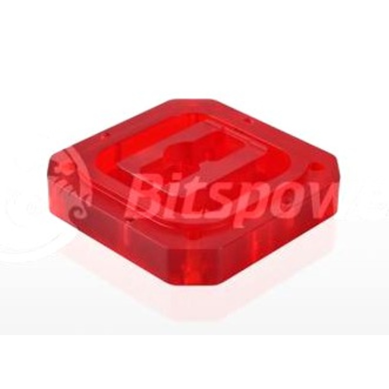 Bitspower CPU Block Summit EF Acrylic Top – ICE Red
