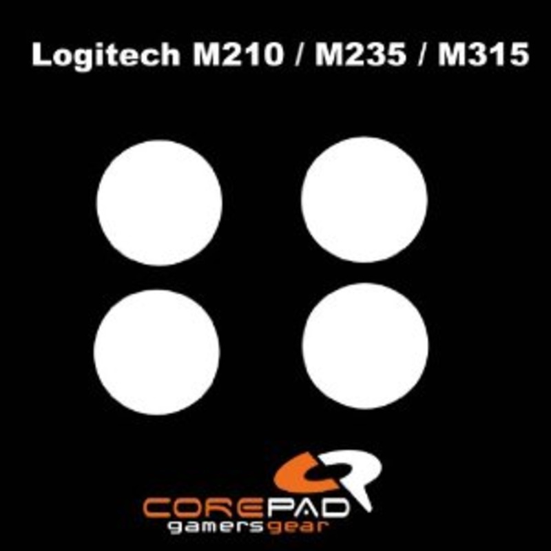 Corepad Skatez for Logitech M210/M235/M315 (Single & Desktop MK320)