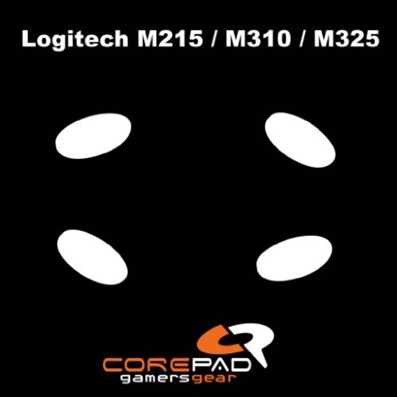 Corepad Skatez for Logitech M215/M310/M325 (Single & Desktop MK520)