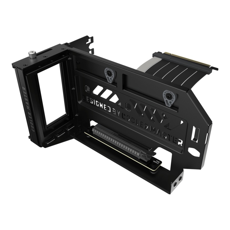 Cooler Master MasterAccessory Vertical Graphics Card Holder Kit V3 with Premium Riser Cable PCI-E 4.0 x16