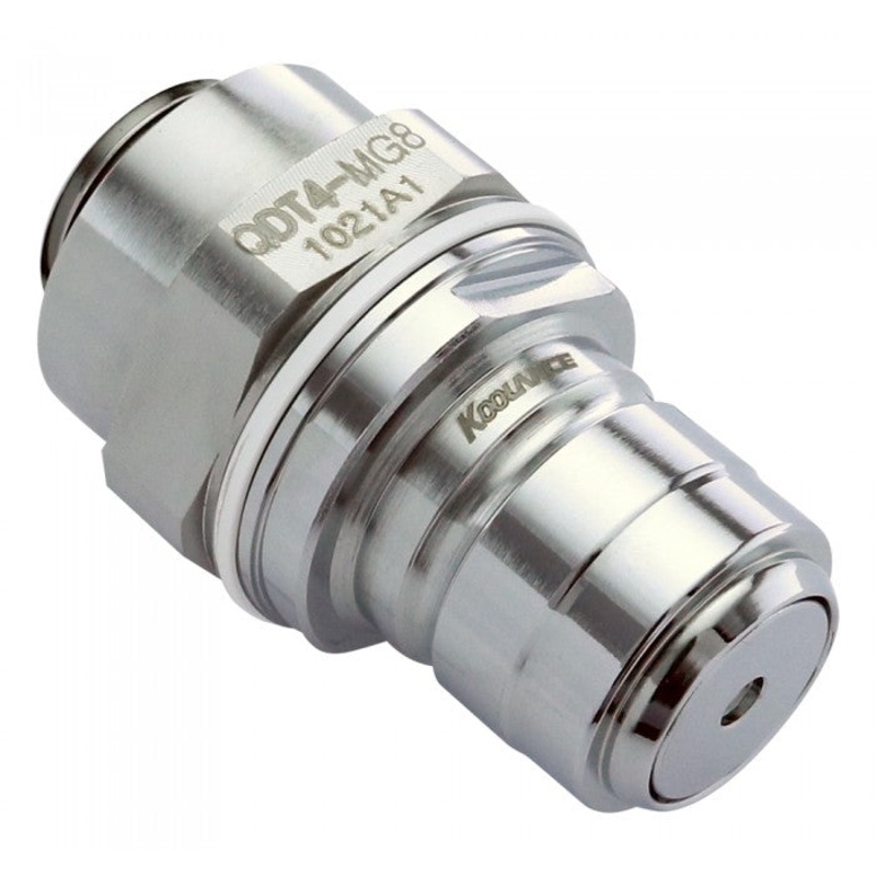 QDT4 EPDM Male Quick Disconnect No-Spill Coupling, Male Threaded G 3/8 BSPP