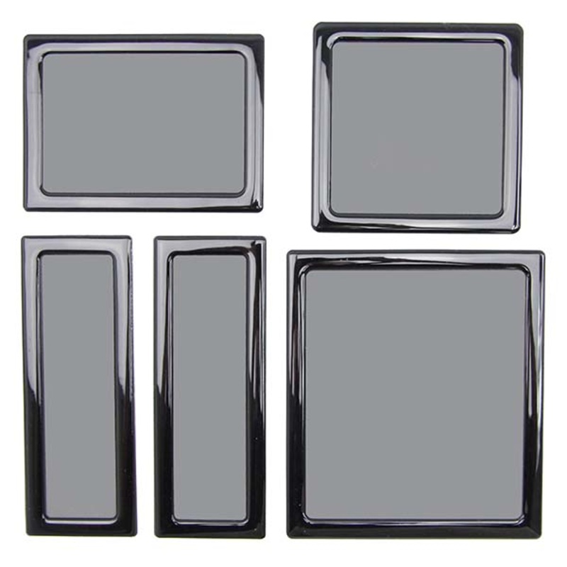 DEMCiflex Magnetic Fan Dust Filter – Custom 5 Piece Set for Bitfenix Survivor