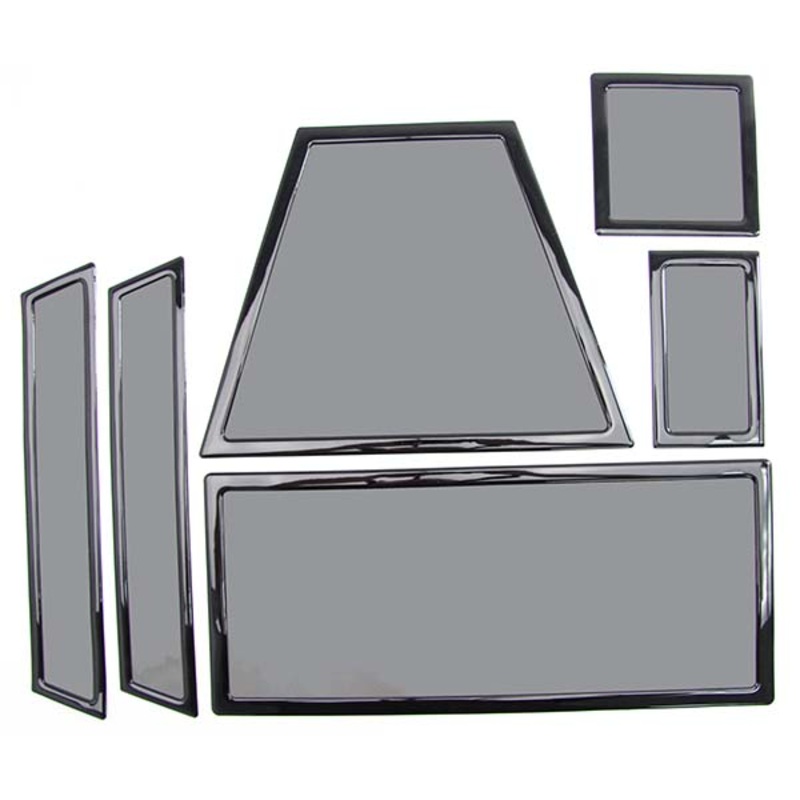 DEMCiflex Magnetic Fan Dust Filter – Custom 6 Piece Set for Thermaltake Element S
