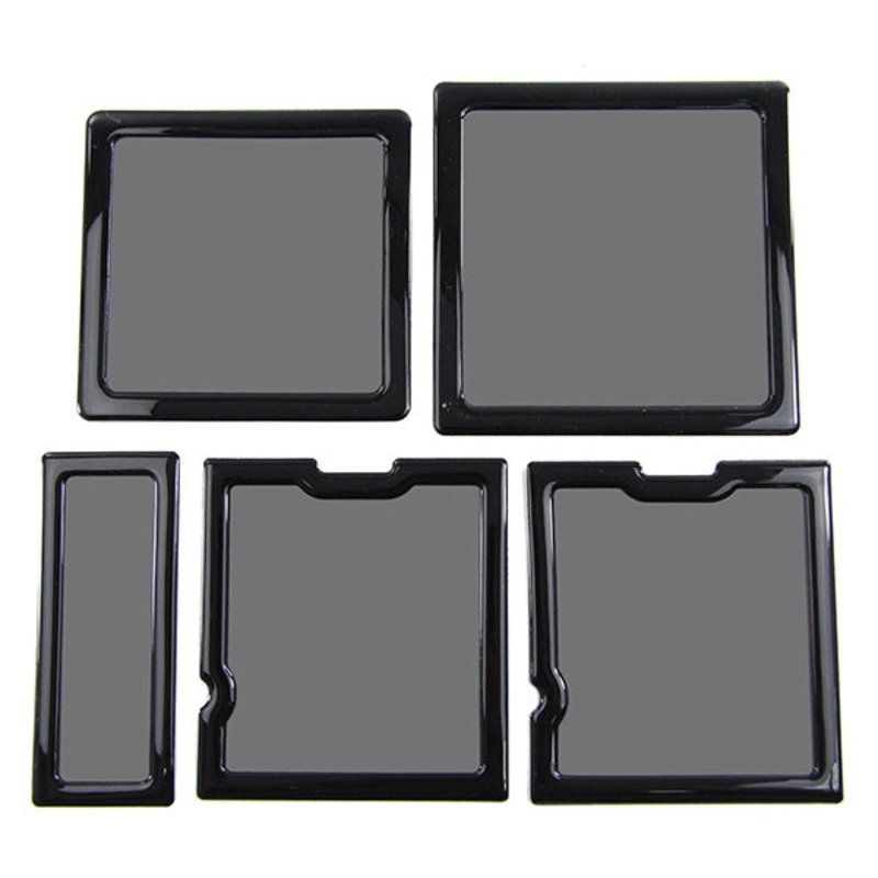 DEMCiflex Magnetic Fan Dust Filter – Custom 5 Piece Set for Antec Solo II