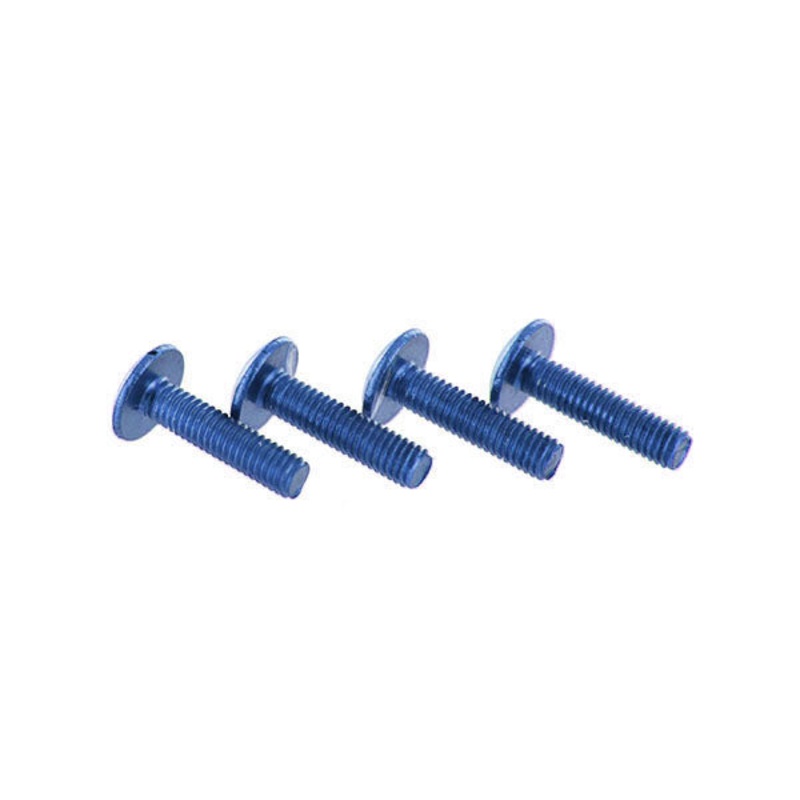 ModMyToys Button Head Cap Screw M3 x 12mm – Blue – Pack of 12