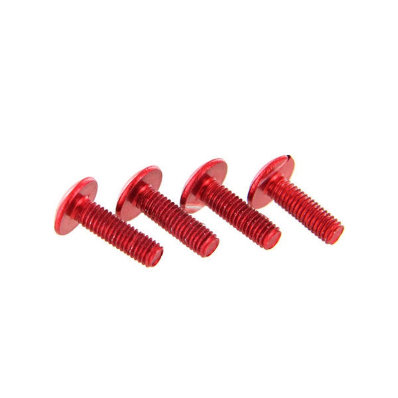 ModMyToys Button Head Cap Screw M3 x 12mm – Red – Pack of 12